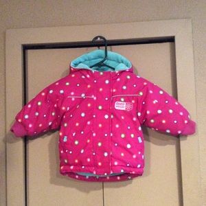 Cute Pink Little Girl’s Coat